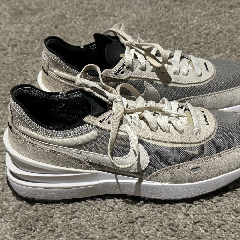 Nike Waffle 1 Summit White Sneakers
